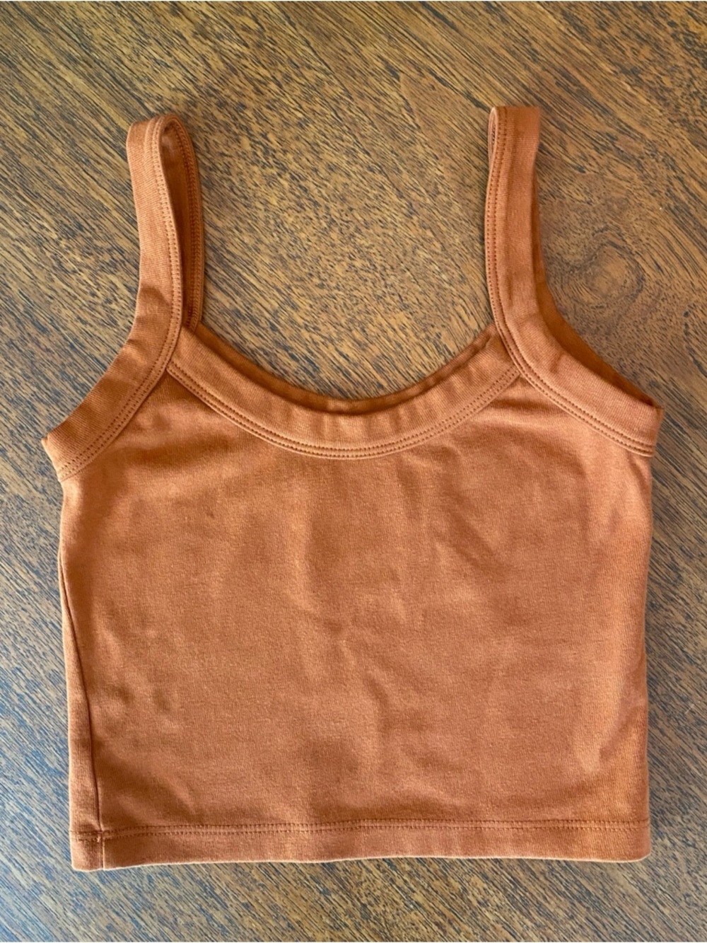 Big Bud Press Cropped Cami | Burnt Terracotta 🤎 - Picture 2 of 3
